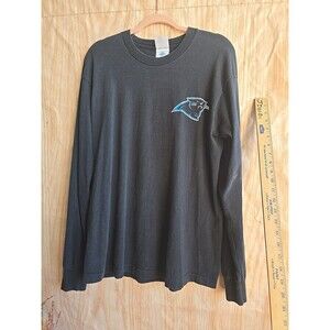 NEW PROPLAYERS Carolina Panthers LARGE Performance Crewneck Long Sleeve Shirt